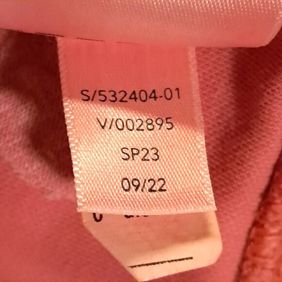 Athleta Hoodie Women L Large Peach Pullover Cotton Blend Stretch Long Sleeve - Picture 10 of 10